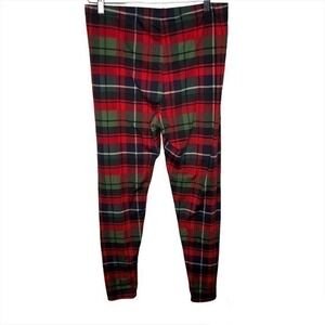 Climateright by Cuddl duds plaid pull on lounge pajama pants women size large